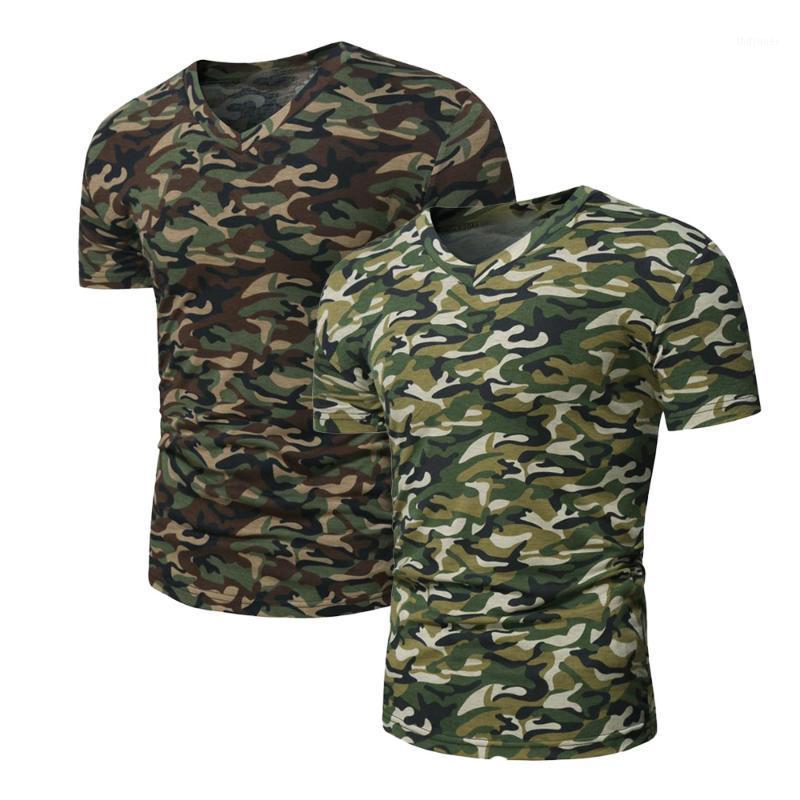

Men's T-Shirts Camouflage Men's T Shirt Summer Top Casual Tees Short Sleeve O Neck Military Camiseta Streetwear Men ClothingMen's, Green