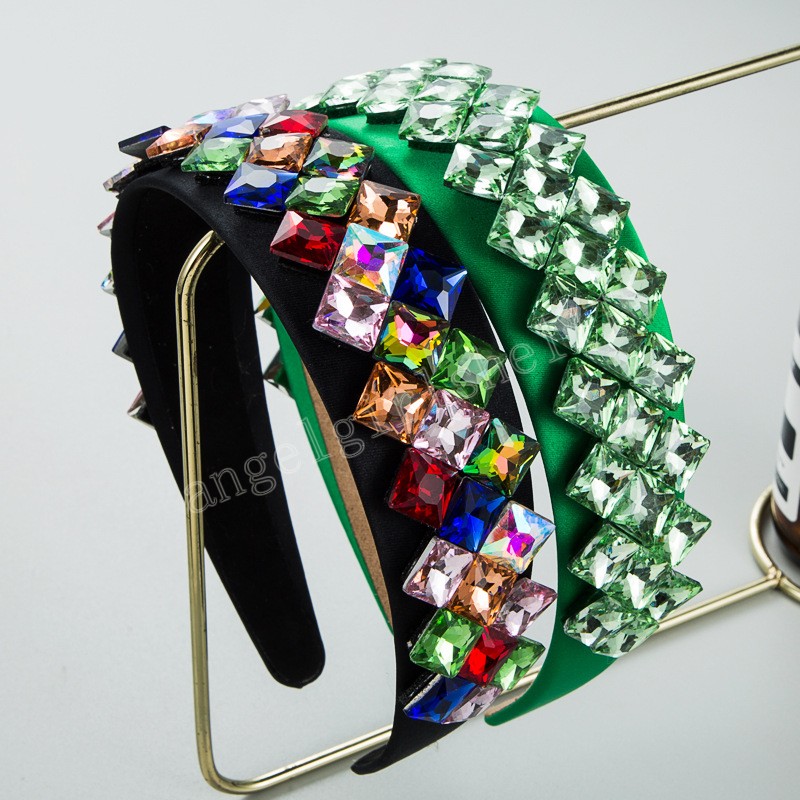 

Crystal Flower Headband Fashion Hair Accessories Women's Rhinestone Trend Party Hairband Hair Band Girl Headwear, Mixed color