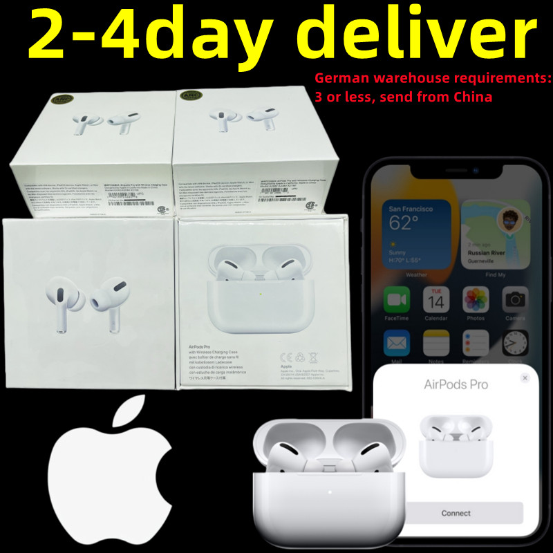 

Top quality Apple AirPods 2 3 Pro Air pods Gen 3 Pods airpod Earphones H1 Chip Transparency Wireless Charging Bluetooth Headphones AP3 AP2 Earbuds 2nd, Valid serial number