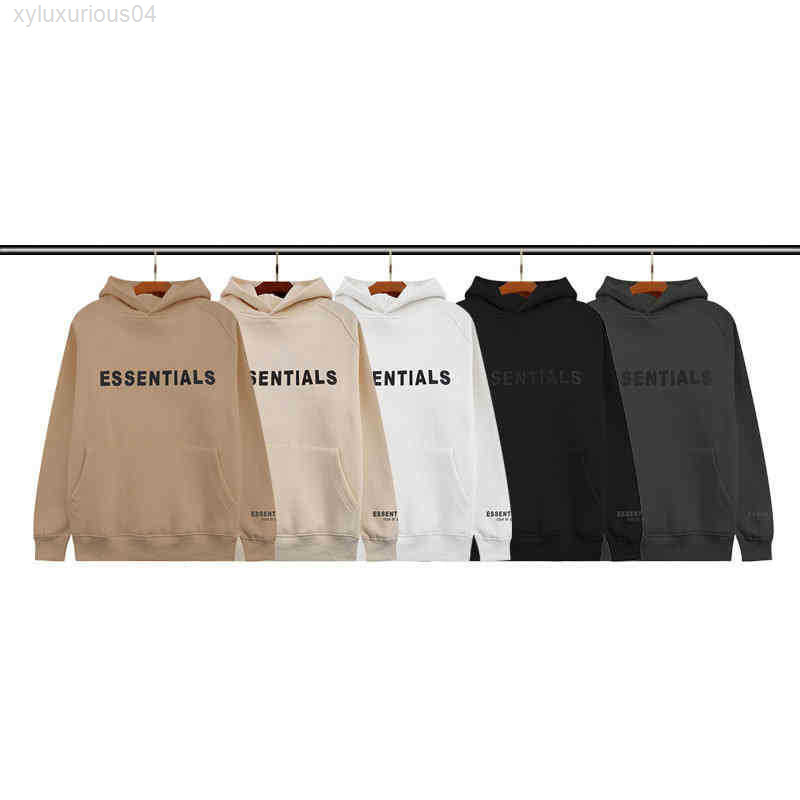 Sweatshirts Tide Brand brouillard double fil Double Essentiels Pull's Pullover Hip Hop Hooded Sweater Veste automne et hiver
