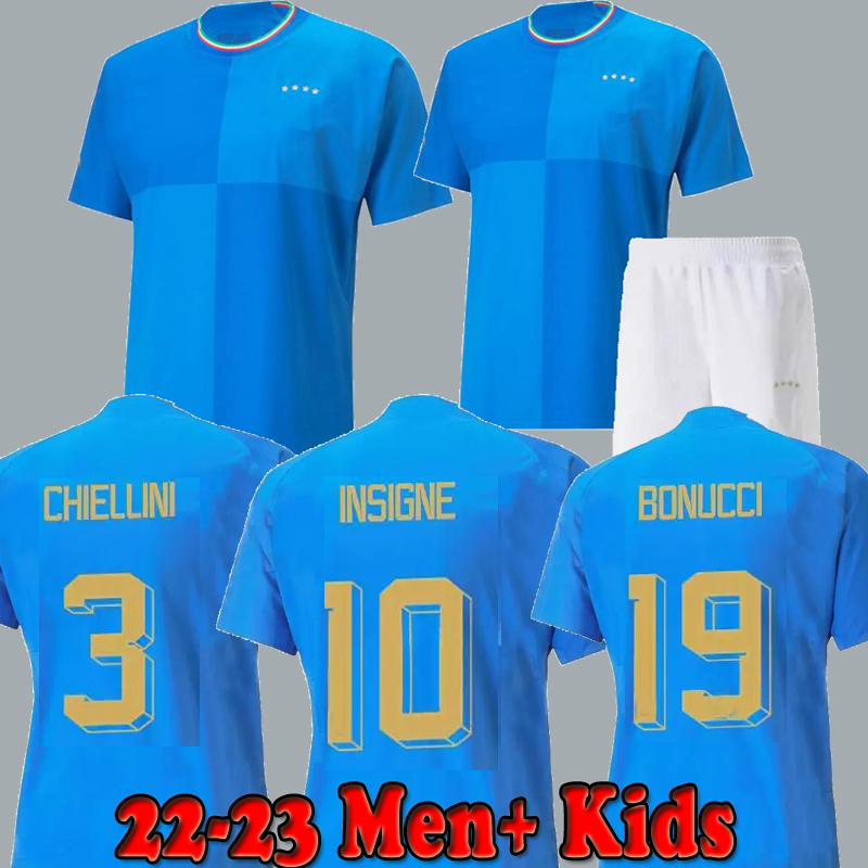 

2022 2023 Italia BONUCCI soccer Jersey 22 23 JORGINHO INSIGNE VERRATTI Belotti CHIESA BARELLA finals CHIELLINI ItalyS Pellegrini Immobile FOOTBALL SHIRTS men kids, 22 23 home 1 patch