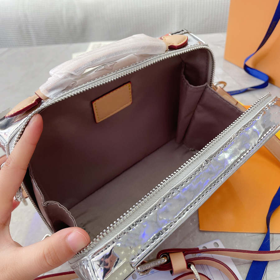 

5A Designer Bag Luxury Purse Brand Shoulder Bags Leather Handbag Woman Crossbody Messager Cosmetic Purses Wallet by shoebrand W107 09, #30 box