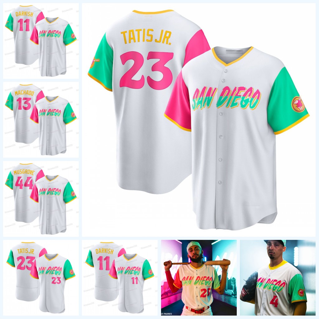 

San Diego Fernando Tatis Jr. 2022 Padres City Connect Jersey Manny Machado Joe Musgrove Tony Gwynn Jake Cronenworth Eric Hosmer Trent Grisham Ha-Seong Kim Luke Voit, Youth cool base