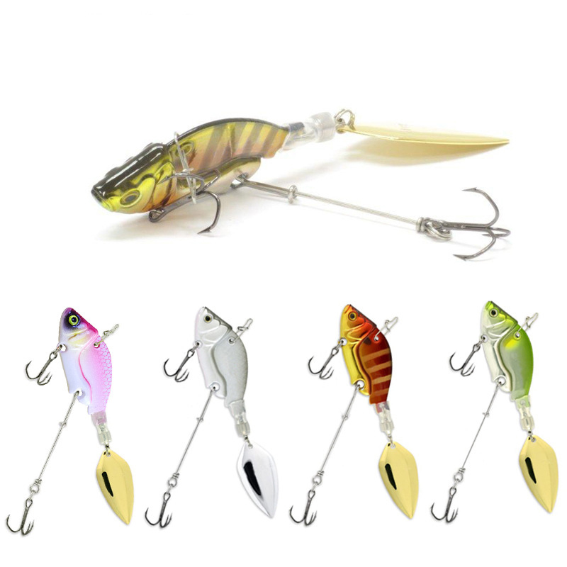 

1pcs Metal VIB Fishing Lure Vibration Bait Spinner Spoon Lures Jigs Swimbait Hard Baits Tackle Pesca Swimbaits 220721