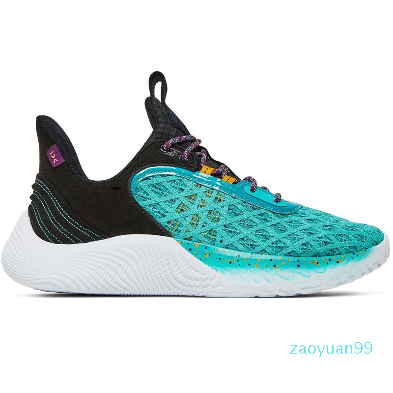 Currys 9 Black History Mois Kids à vendre pantoufles 2022 hommes de haute qualité Femmes Basketball Chaussures Sport Shoe Trainner Sneaker US4-US
