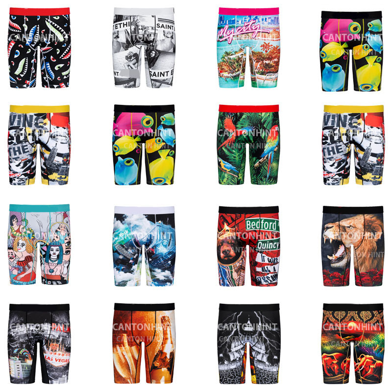 

Designer Mens underpants boxers women unisex printed trendy hip hop Sports Shorts underwears random style quick Dry pants Beach swimtrunks rock Excise underwear, Bag(not underwear)