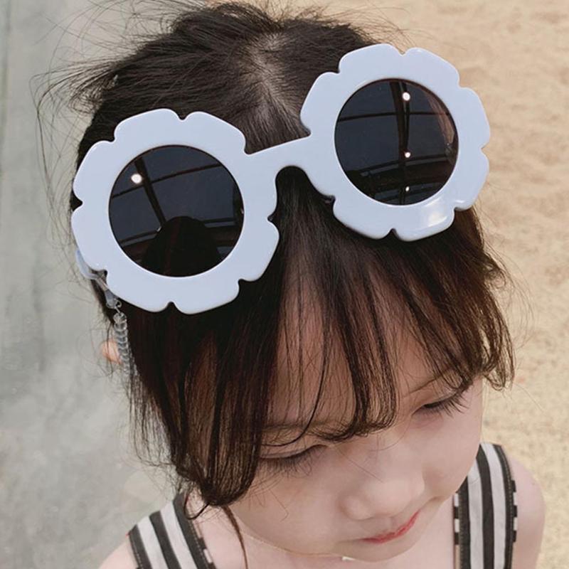 

Sunglasses Sun Flower Round Cute Kids UV400 For Boy Girls Toddler Lovely Baby Glasses Children
