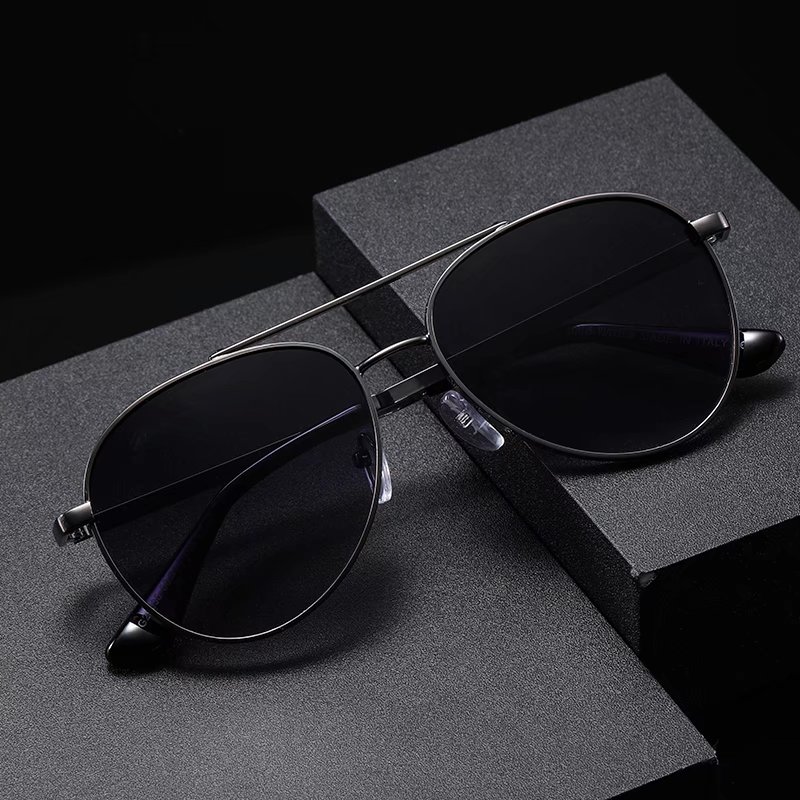 

Summer Mens Sunglasses pilot sunglass metal Frame embossing Designer man eyewear Original Eye accessories Outdoor Shades driving sunglasses