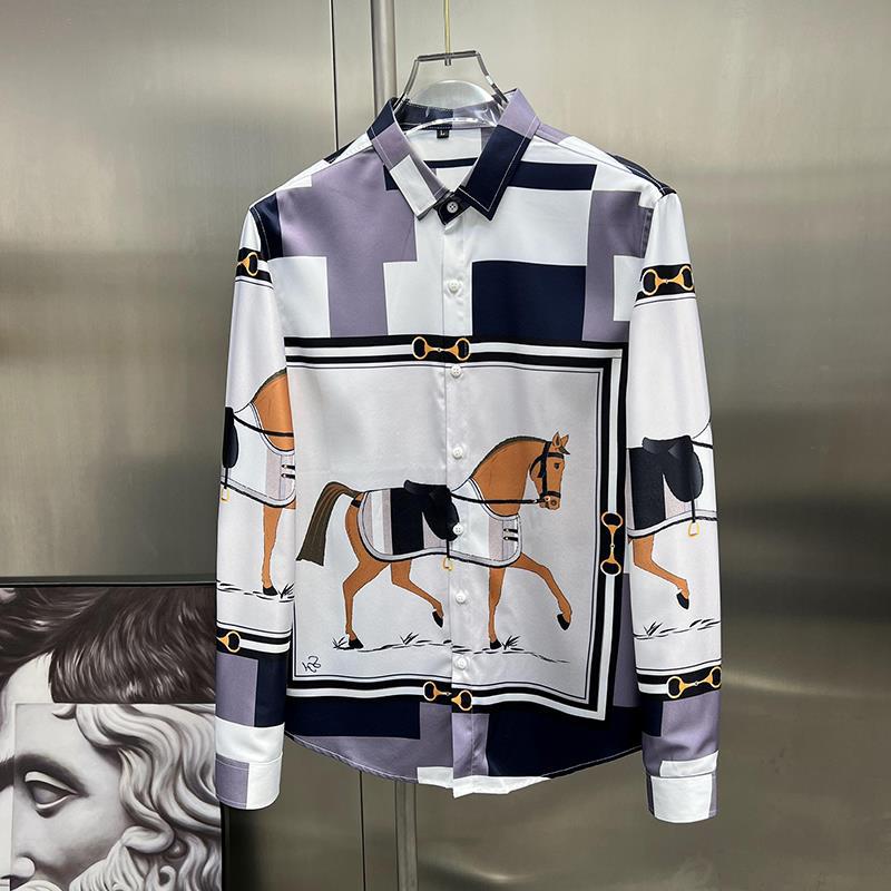 

Men's long sleeve Shirts Pattern spring autumn Outdoor Loose mens Casual Shirts Europe and America Shirt for men women size M-3XL, Extra shipping postage/no ship