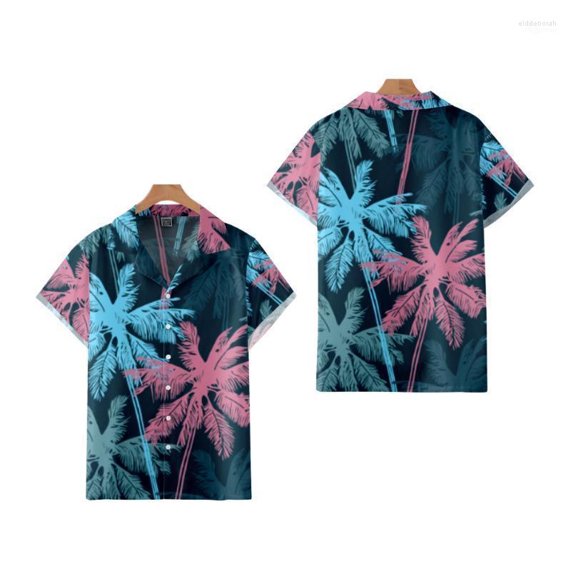 

Men' Casual Shirts Men' Hawaii Tropical Style Parrot Print Short Sleeve Aloha Cuban Summer Plus Size CasualMen' Eldd22, Yz15018a04