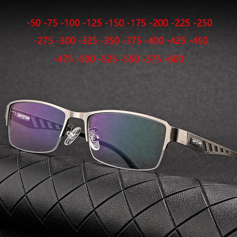 

Sunglasses Myopia Glasses Men Titanium Shortsighted Prescription Nearsighted Computer Eyewear Minus Diopter Eyeglasses