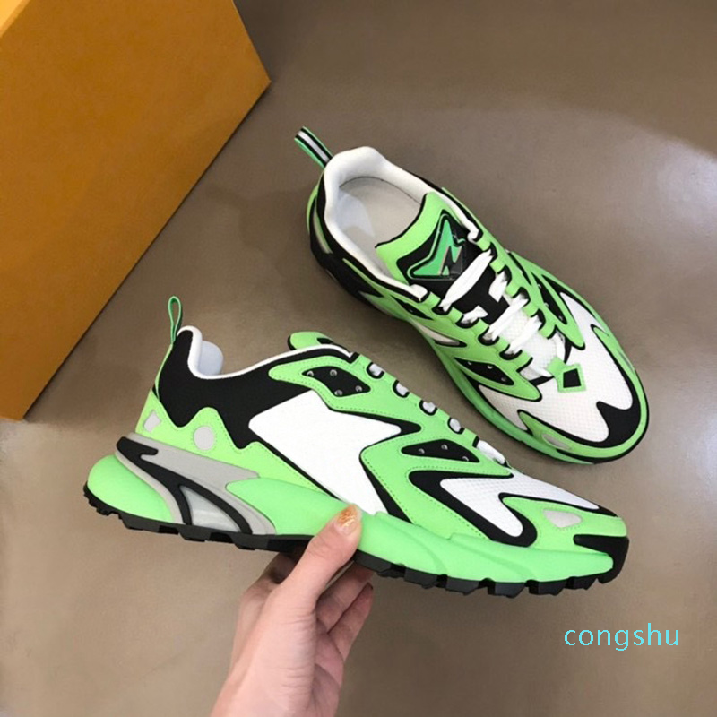 

Runner Tatic Sneakers Men Designers Run Shoes Mesh Suede Leather Trainer Sneaker
