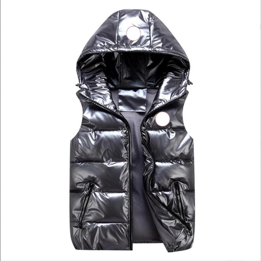 

Luxury Down goose vest Jacket' Canadian Style Mens Designer Jacket coat Men And Women High Quality Winter Men' Warm Ve295w, Green