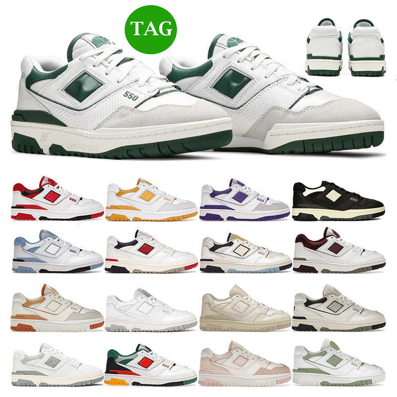 

Luxurys Designers 550 Casual Shoes men womens White Green Grey Cream Black UNC pink Varsity Gold mens trainers sports sneakers tennis, 27