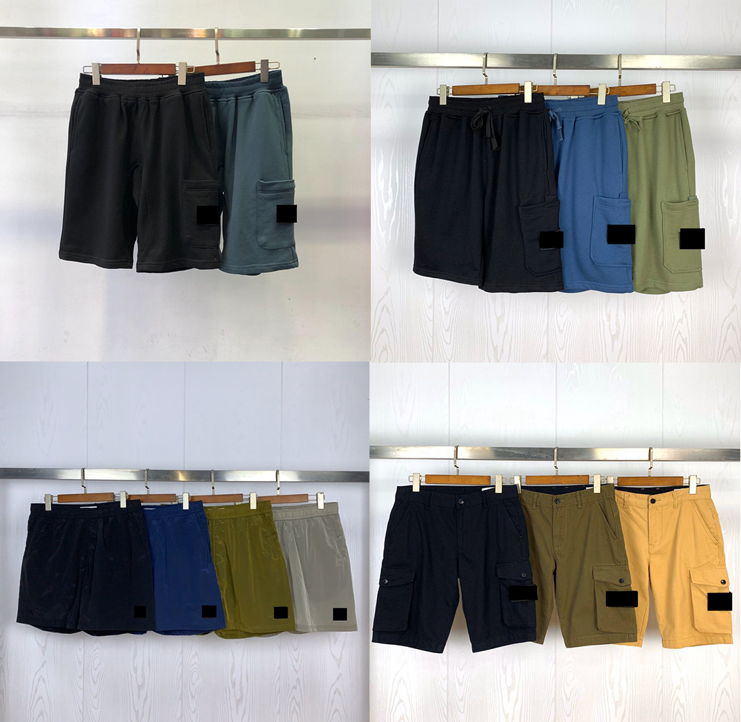 

Luxurious designer Men's Shorts compass badge logo multi-pocket cargo pants couples M-XL, Supplement (not shipped separately)