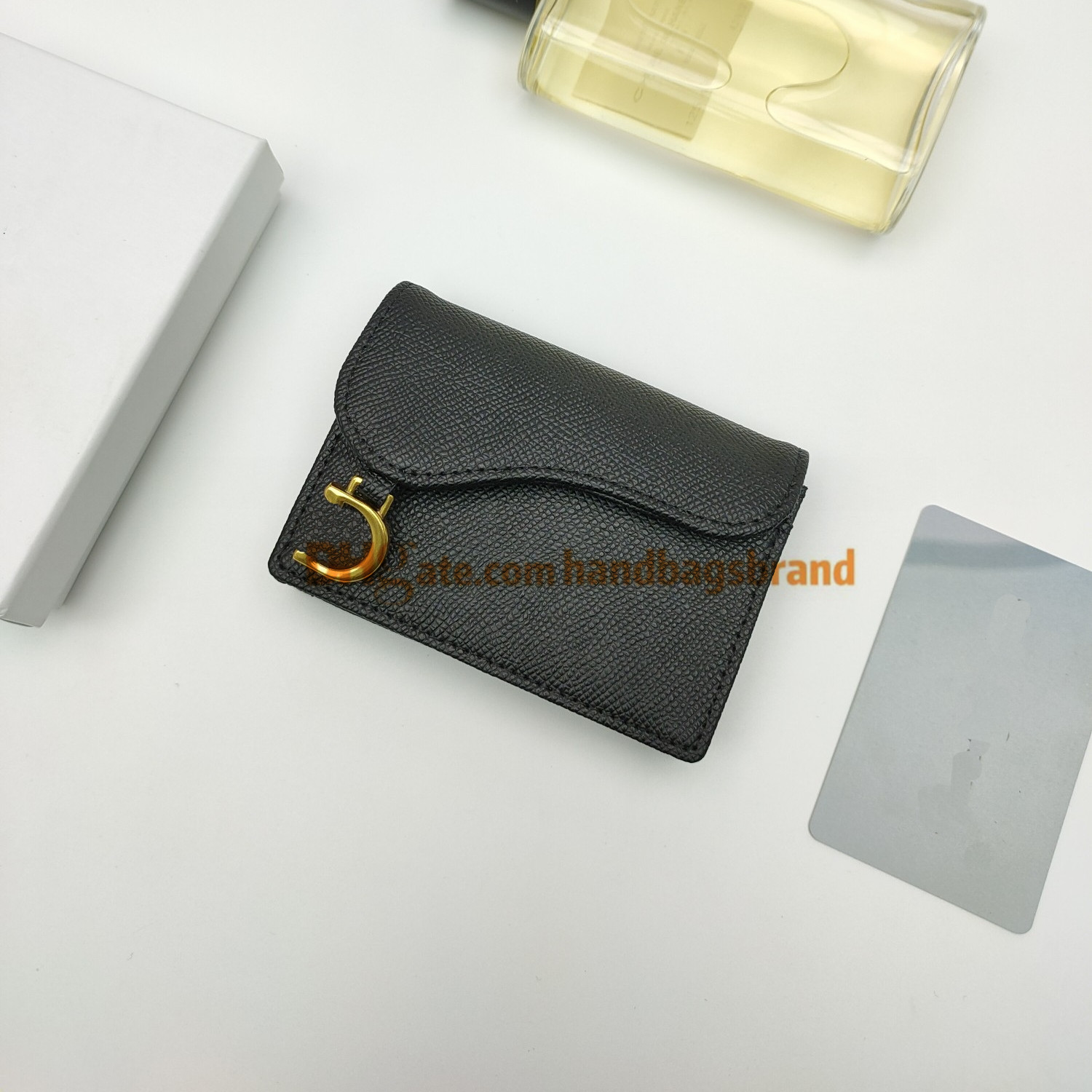 

Oblique card holder Flip Card Holders women D purse designer compact Mini Wallet Pochette Accessoires leather luxury retro wallet Mini Bank Card bag, 8#goatskin
