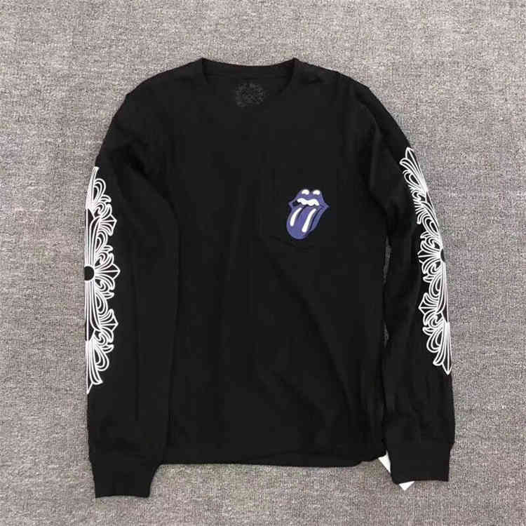 Horseshoe Cioxin Designer Chiome Ring Blue Tongue Boule de fleur Unisexe T-shirt à manches longues