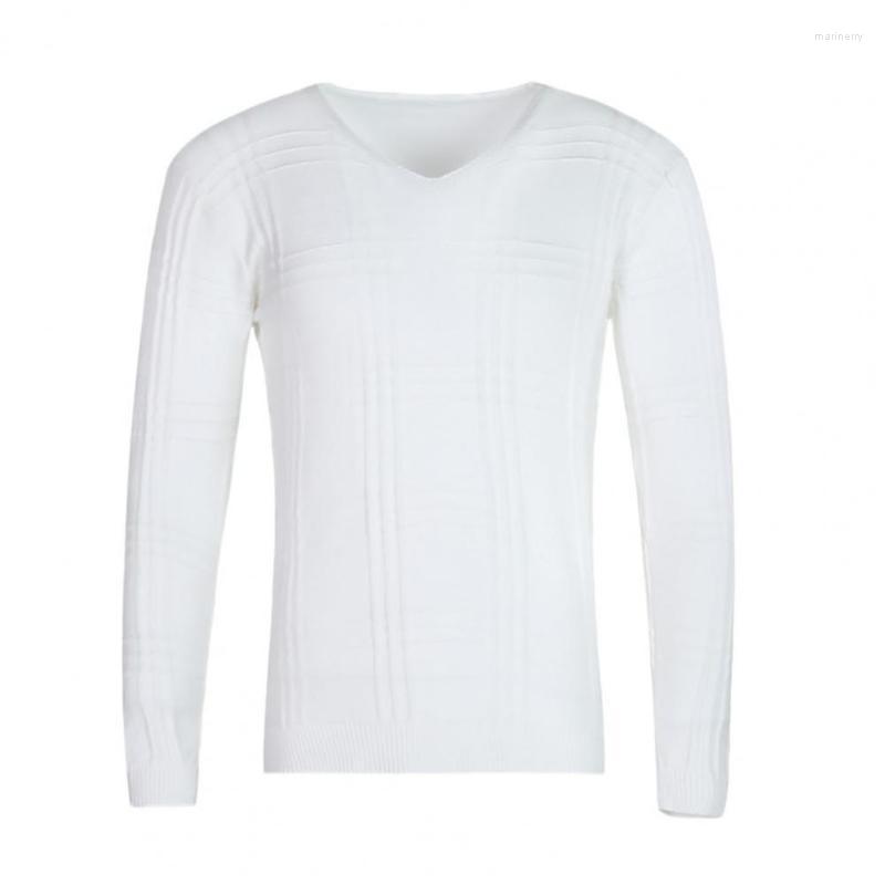 

Men's Sweaters Lightweight Trendy Slim Autumn Sweater Anti-shrink Men Thermal For Daily WearMen's Mari22, Navy blue