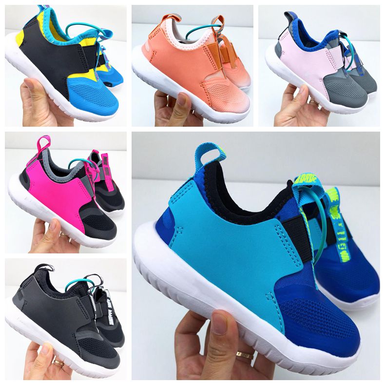 

2022 infant Running Shoes Kids shoe outdoors Sports White Children school girls boys sport Huaraches Huraches track Trainers Sneakers Baby child slip on shoes 26-35, #4