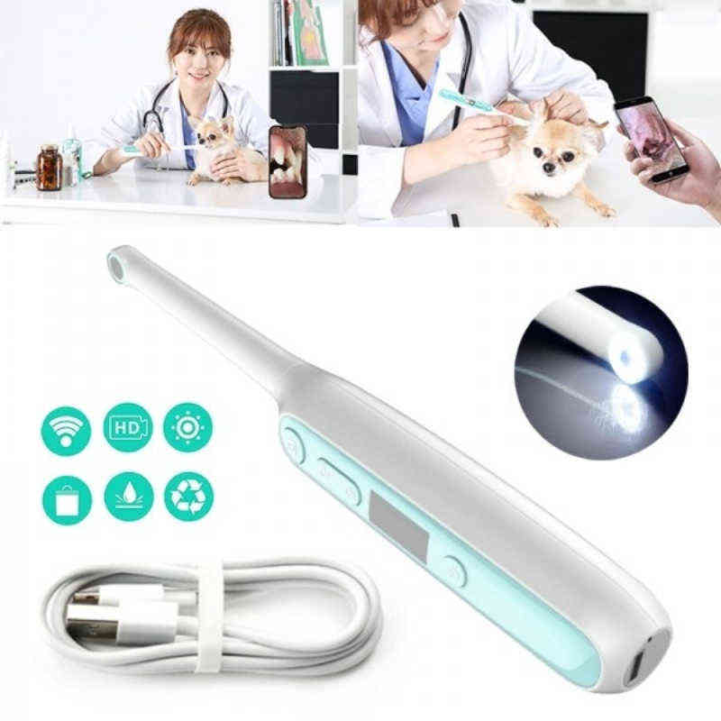 

Wireless WiFi HD USB Oral Dental Camera Intraoral Endoscope Dentist Device LED Light Real-time Video Inspection Teeth Whitening 220615
