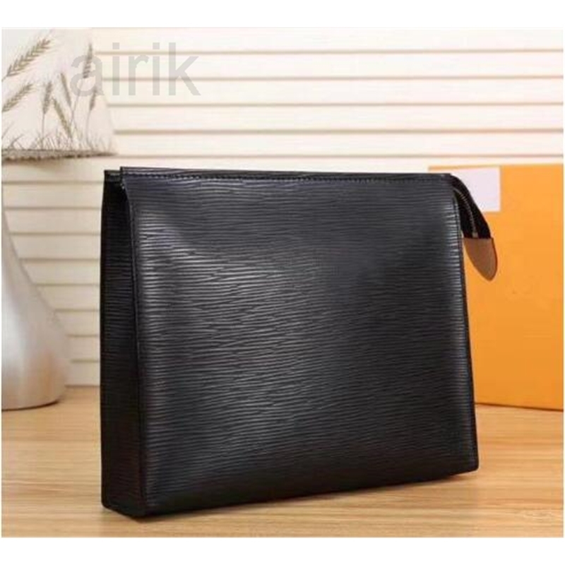 

2023 Top quality cosmetic bag women big travel organizer storage wash leather make up bags men purse Cosmetic case, Brown flower