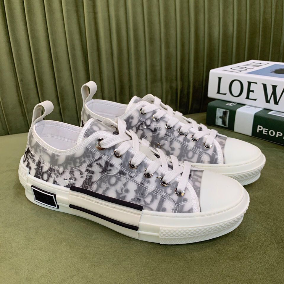 

2022 Top Quality B23 Luxury Designers Shoes Men Womenl Casual Shoe High Low Oblique Bee Fashion Pairs Technical Leather Outdoor Platform Trainers Sneaker MKJK002
