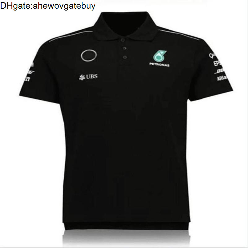 Luxury Men's Petronas Designer t Shirts Mercedes Amg Top F1 Formula One Racing Polos Women Casual Short Sleeve T-shirts Benz Polo Lewis 982V
