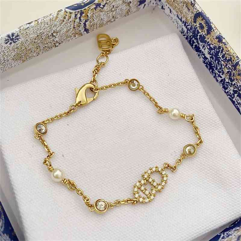 

60% OFF 2022 New Fashion Designer Jewelry temperament pearl belt bracelet high version