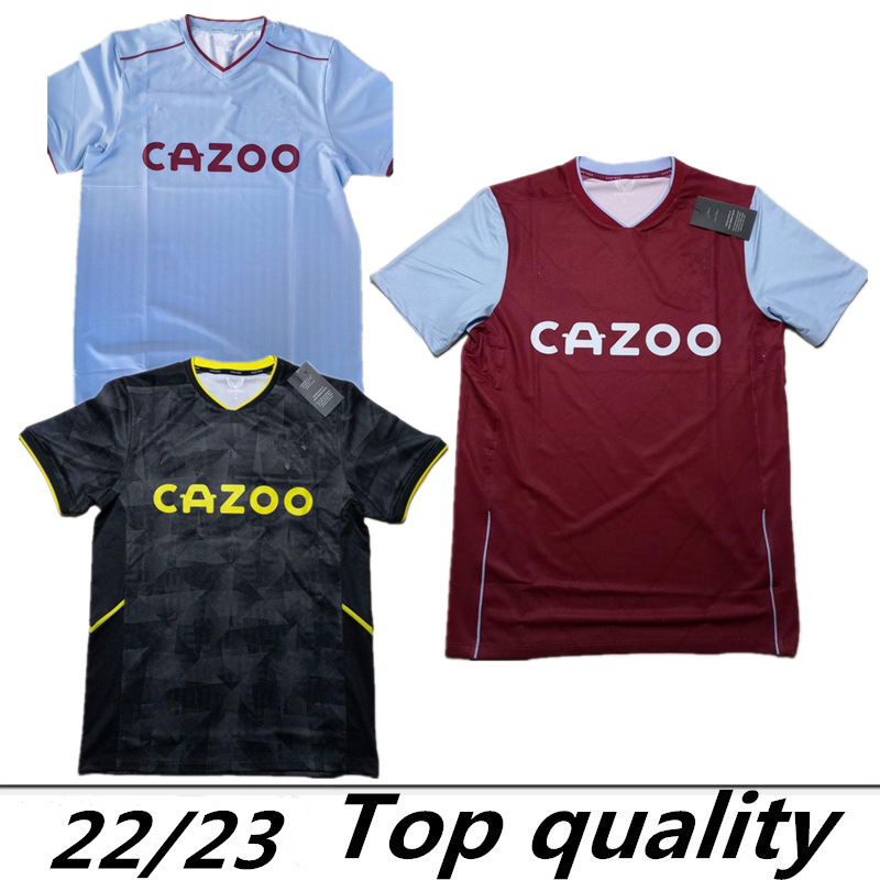 

2022 Philippe Coutinho 27 Lucas Digne soccer jerseys 22 23 Buendia El Ghazi Traoré GREALISH ASTON VILLAS WESLEY McGINN Football Jersey Watkins Men kids kits uniforms