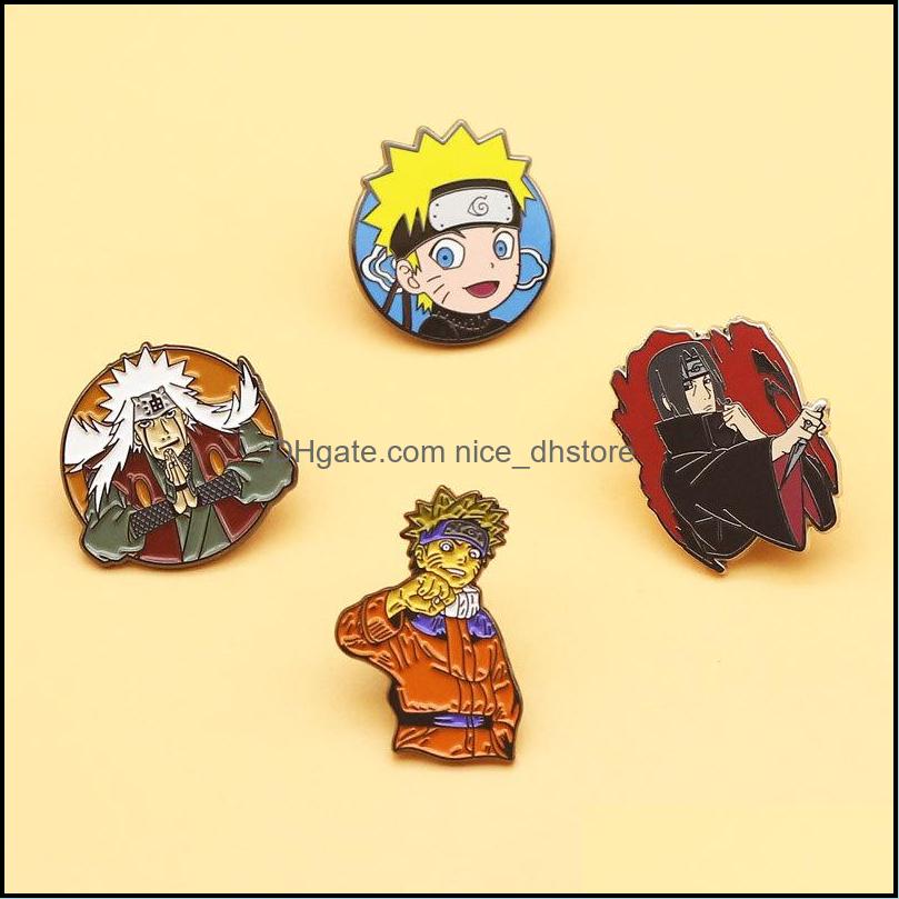 

PinsBrooches Jewelry Japanese Cartoon Brooch Cute Decoration Pin Collar Enamel Metal Badge Drop Delivery 2021 Dh7P3