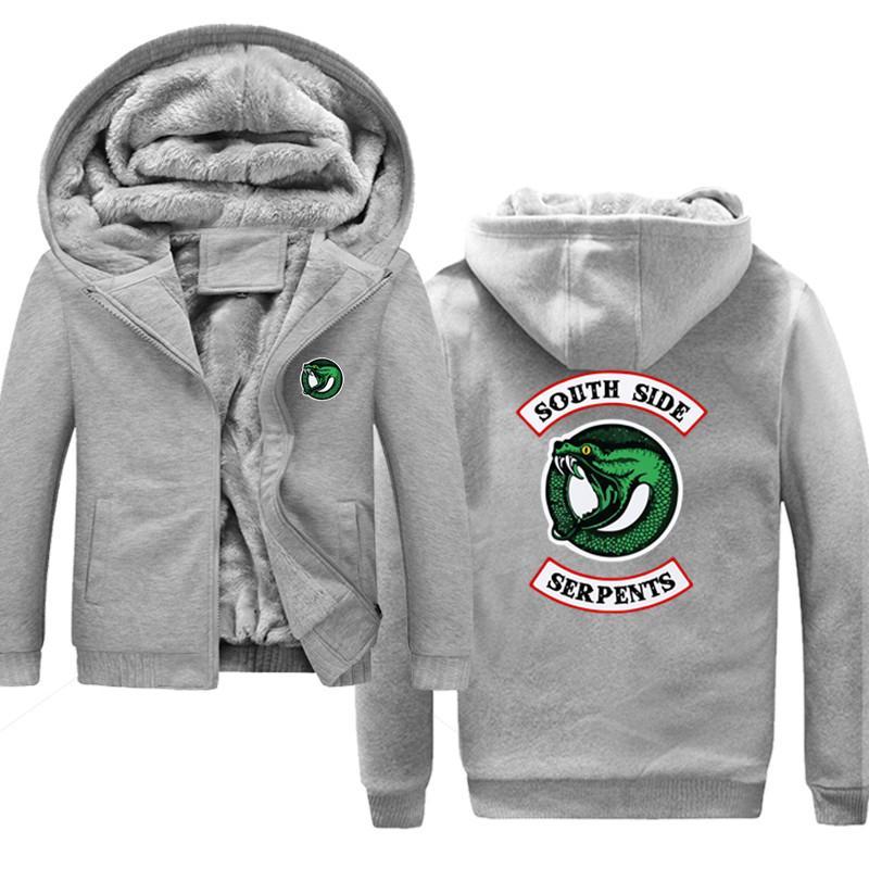

Men's Hoodies & Sweatshirts American TV Show Women/Men Baseball Jackets Men's Hip Hop Snake SOUTH SIDE SERPENTS Sweatshirt CoatMen's, Black