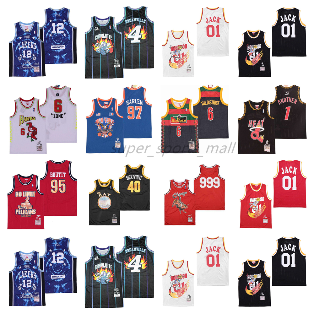 

Movie Basketball Jerseys Joint Payment 12 Tde 4 Dreamville 1 Jack another 4 Zone 97 Harlem 6 The District 95 Boutit 40 Sick Widit #999 Jersey, As picture