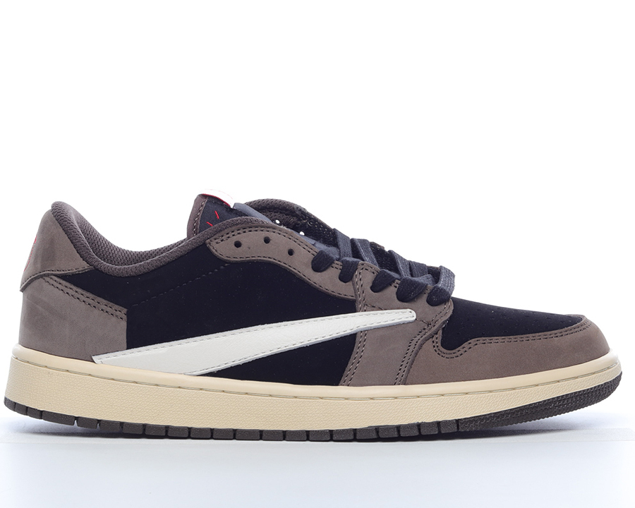 

Shoes Travis Scotts Jumpman 1S Low OG TS SP 1 Mens Basketball Sail Dark Brown Mocha University Outdoor Sneakers Original, Bubble wrap packaging