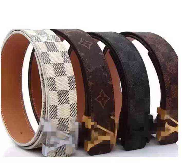 

luxury designer belts for Men male chastity top fashion Womens leather belt wholesale With box L13, Gold