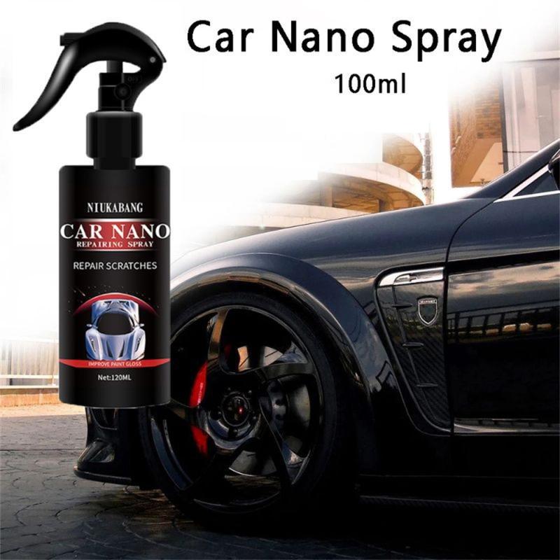 

Car Cleaning Tools 100ml Ceramic Coating Spray Nano Repair Scratch Paint Care Hydrophobic Glass Polish Wax ProductsCar ToolsCar