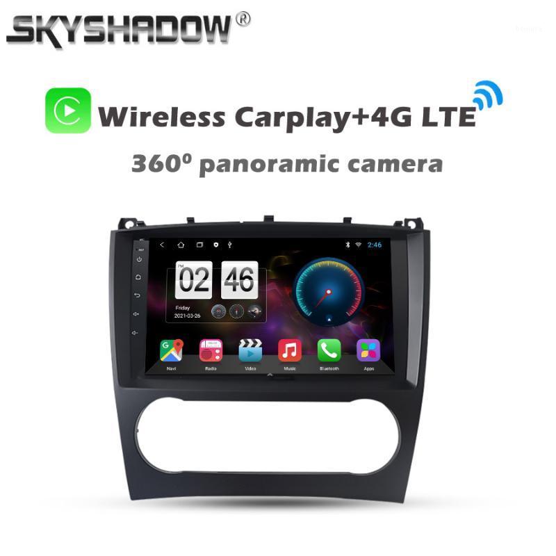 Player 360 6GB+128GB Wireless Carplay DSP Android 10.0 Car DVD GPS WIFI Bluetooth 5.0 RDS Radio For W203 C Class C180 C200-image-760065458