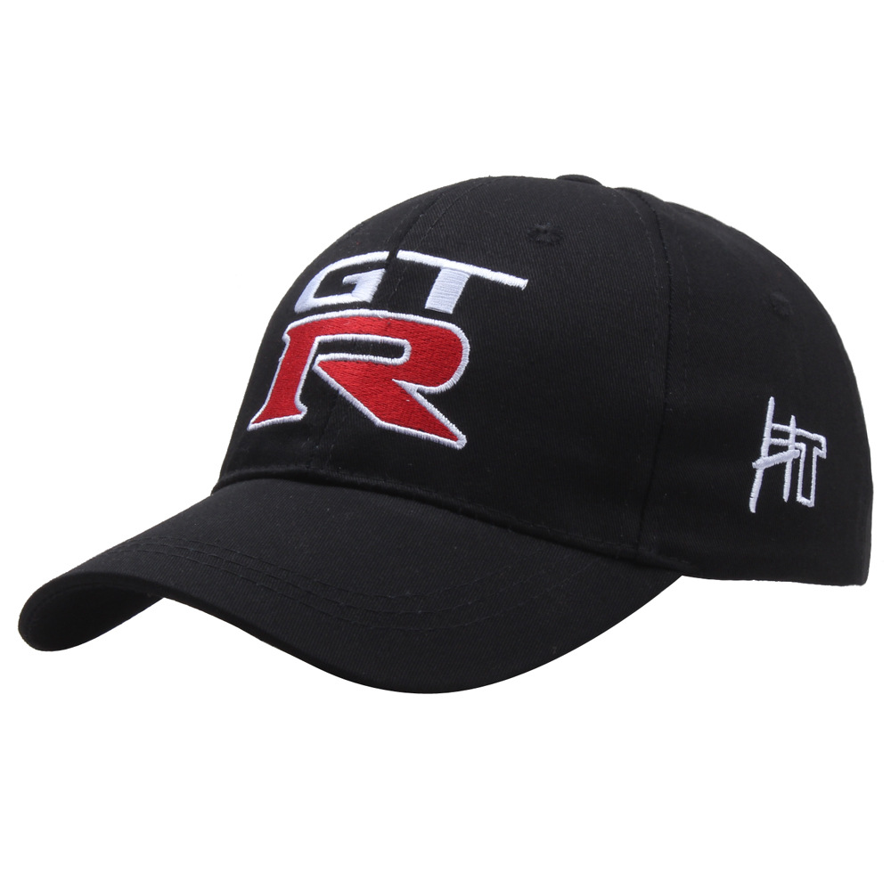 

new Nissan GTR racing cap sports motorcycle baseball caps GTR curved hip hop hats fashion Outdoor adjustable snapback hat, Rosso