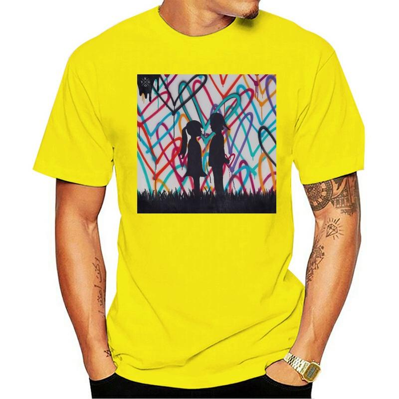 

Men' T-Shirts Kygo T Shirt Kids In Love Tour 2022 T-Shirt Mens 100 Percent Cotton Tee Short-Sleeve Graphic Fun Plus Size Tshirt, White