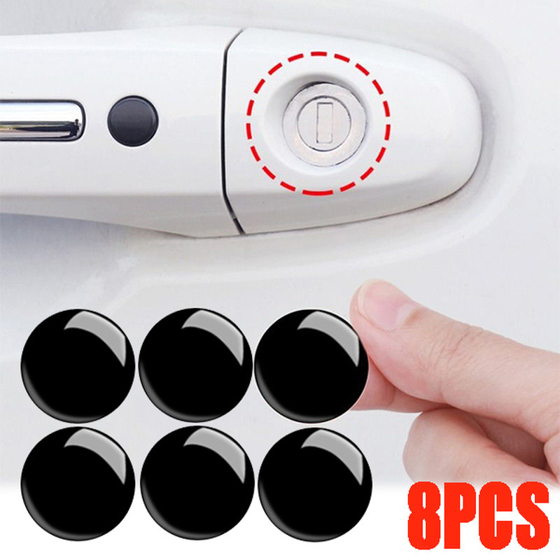 

8pcs Car Door Lock Stickers Anti-blocking Protection Covers Decals for BMW X3 X4 X5 X6 E87 F20 F21 E90 E91 E92 E93 Universal