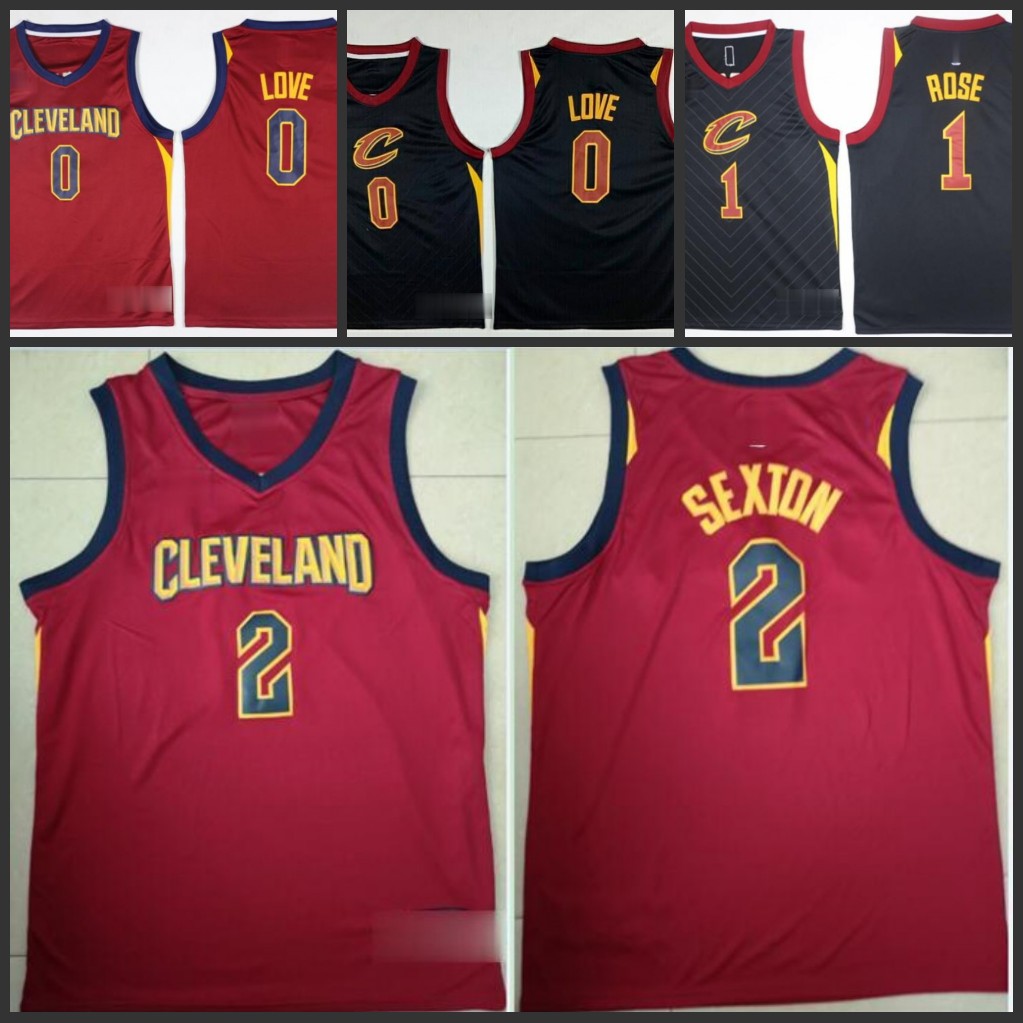 

Cleveland''Cavaliers''men 1''Derrick Rose #2''Kyrie Irving #0''Kevin Love The retro Basketball''Jersey