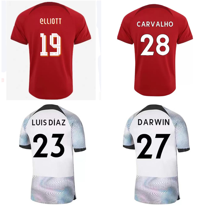 

Top 22 23 home away 3rd DARWIN soccer jerseys 2022 2023 Mohamed jersey Diogo Alexander Arnold fans player football shirt Luis DIaz maillot de foot kids kit 3XL 4XL, 2223home(player)(epl)
