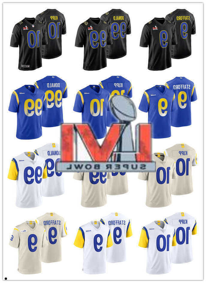 

Football Jerseys Los Angeles''Rams'99 Aaron Donald 9 Matthew Stafford 5 Jalen Ramsey, Color