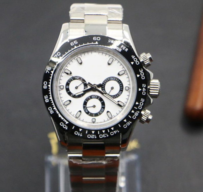 

Luxury Top quality Men's Chronograph Watch Vintage Perpetual Paul Newman Automatic Mechanical Stainless Steel Meless Fashion Men Watches Wholesale Montre de luxe, 10