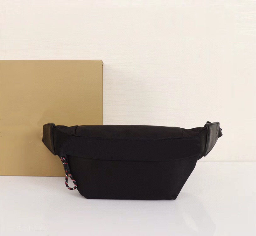 

B Luxurys Designers men's HANDBAG waistbag 40 Fashion Bag 715 Shoulder Bags Double zipper Fanny pack, Box