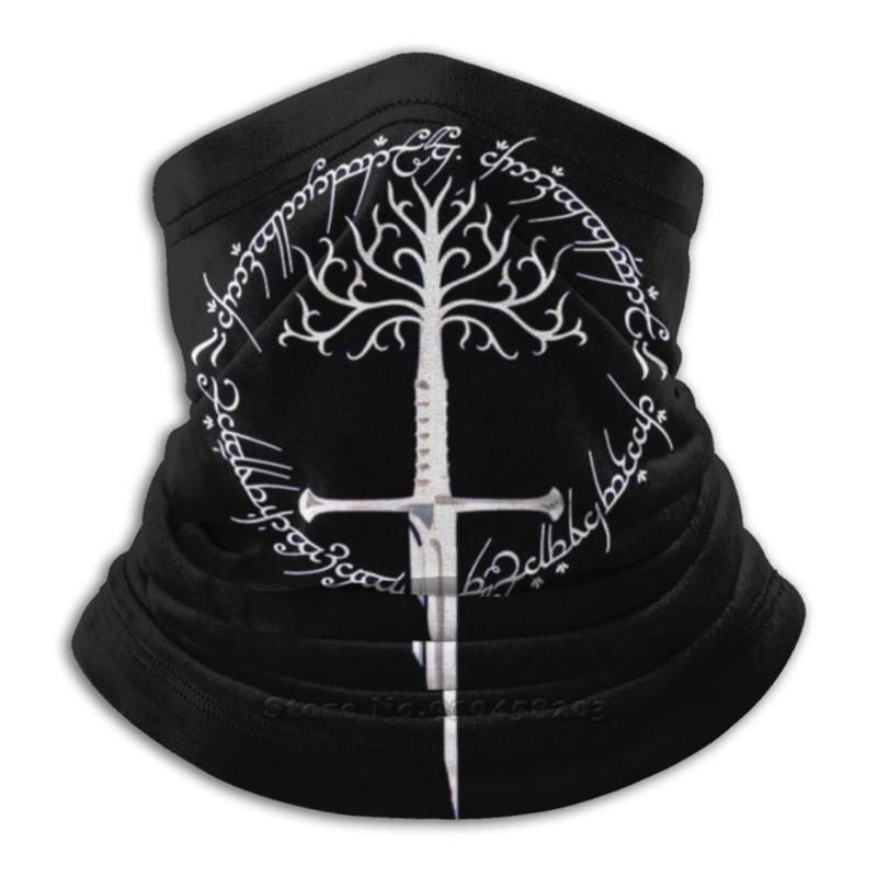 

Scarves The One Ring , Sword And Gate Cycling Motorcycle Headwear Washable Scarf Neck Warmer Face Mask Gandalf