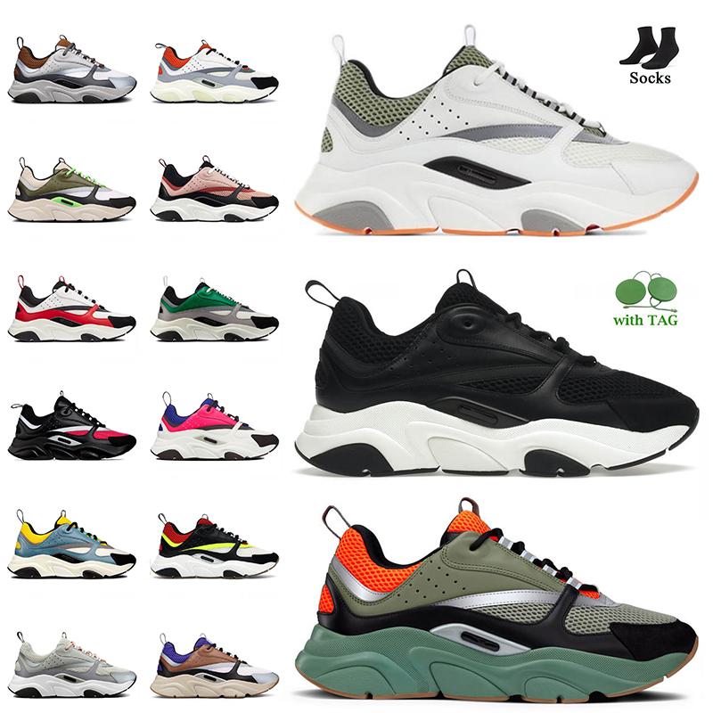 

Designer Fashion Platform Casual Shoes With Socks B22 B23 Women Mens Trainers Orange Olive Black White Khaki Neon Pink Purple Canvas Calfskin Patchwork Sneakers, C43 blue white grey 36-47