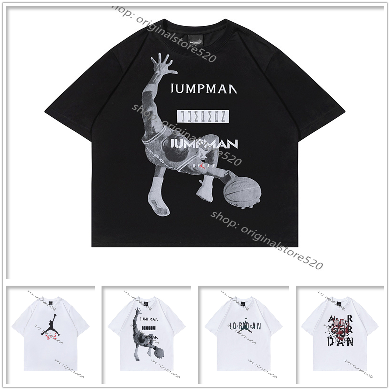 

Men Tech fleece T Shirts High Quality t shirt Reflective luminous Trapeze Splash Print Crew Neck Cotton Loose Casual Tees Classic Short Sleeve A10, 1pcs button