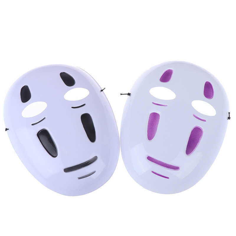 

Japane Masks Anime Toys Spirited Away No-Face Mask Facels Cosplay Helmet Fancy Halloween Party CostumeO4GP