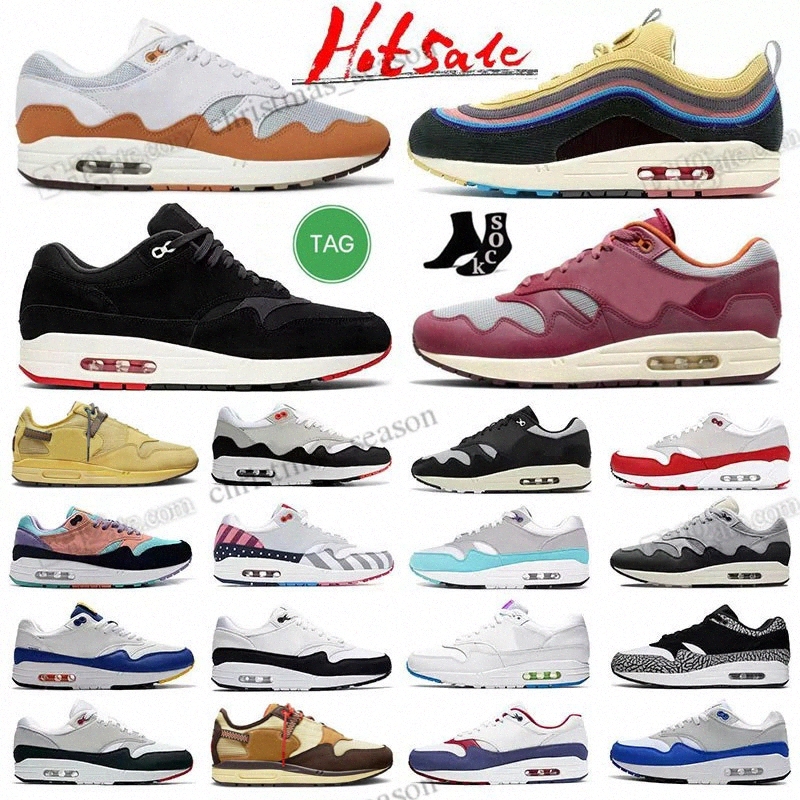 

Designer 1 Men Women Running Shoes 1s air Patta Aqua Noise Black Grey Monarch Night Maroon Baroque Brown Cave Stone Saturn London Elephant Mens max Sports Sneakers, I need look other product