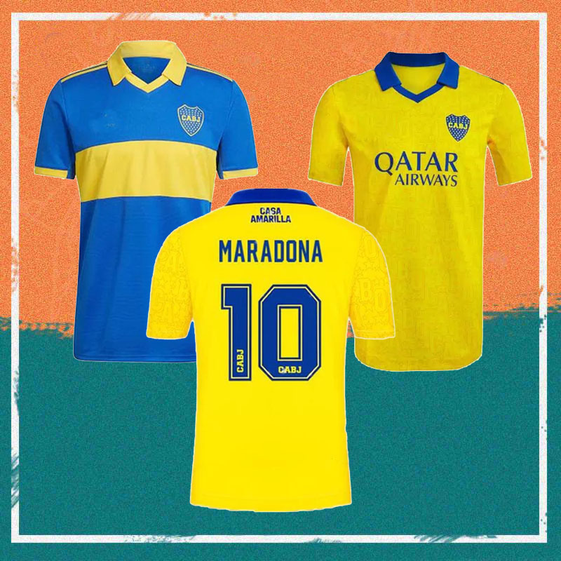 

22/23 Boca Juniors Salvio Soccer Jersey 2022 Home SALVIO CARLITOS MARADONA PAVON Shirts Benedetto MEDINA VILLA VARELA football Uniform, Home patch